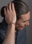 Preview: Minimalistisches Unisex Armband mit Silberkugeln