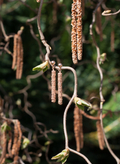 Ohrringe roségold – Nach dem Vorbild der Natur