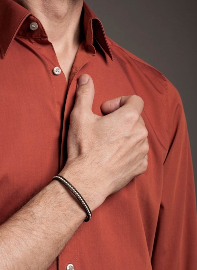 Unisex Armband mit  Silberkugeln