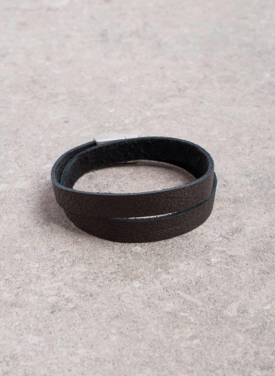 zweifach gewickeltes Unisex Armband